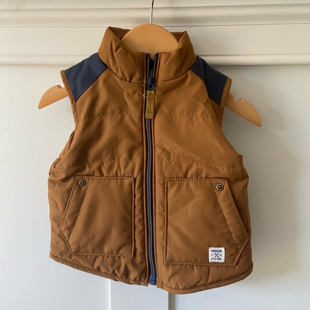 Carter’s Tan Brown Khaki Vest